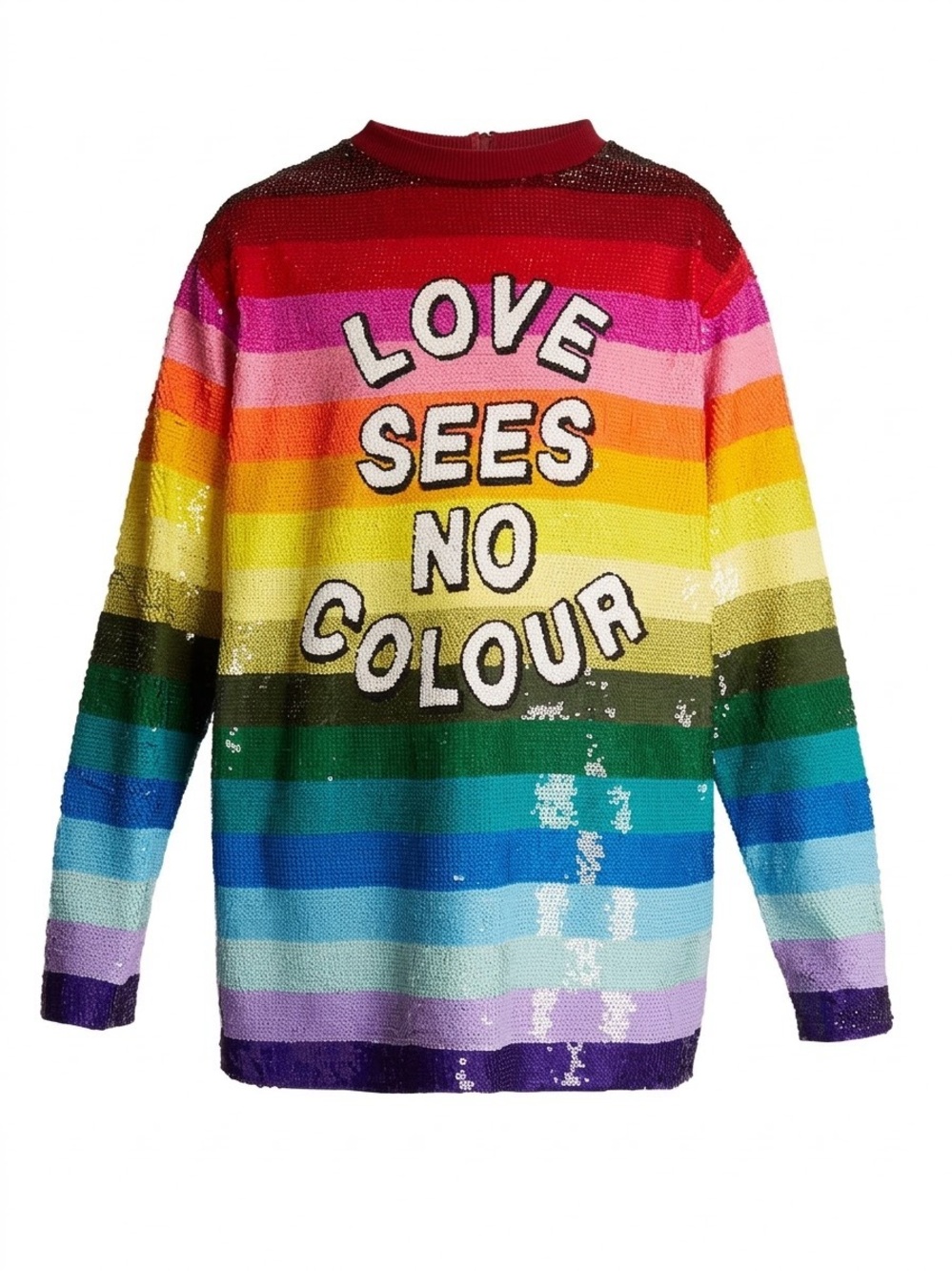 ASHISH Love Sees No Color Women Top size Small
